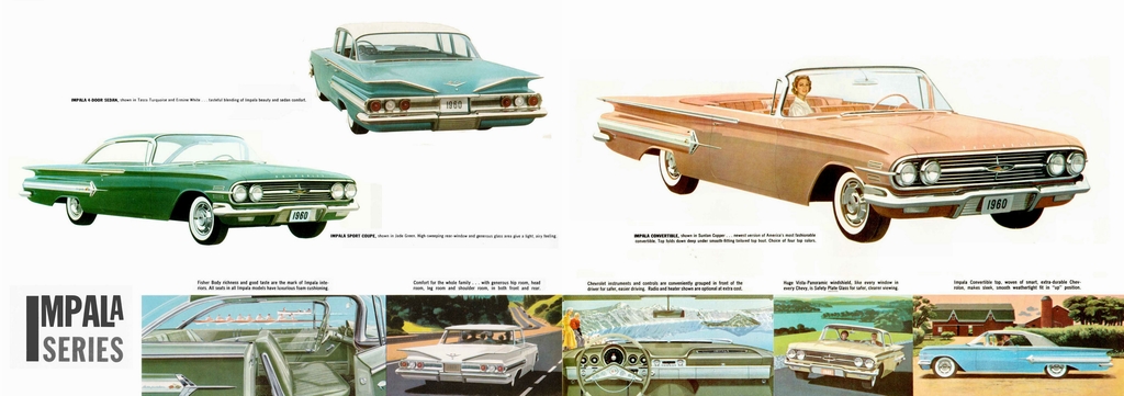 1960 Chevrolet Full-Line Prestige Brochure Page 9